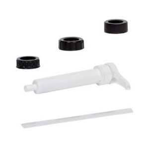 Universele doseerpomp 30 ml met 3 afsluitdoppen