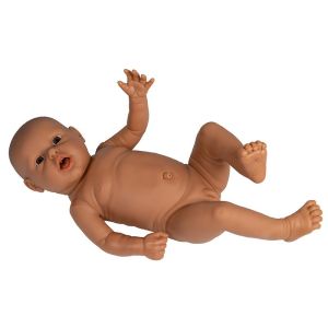 Oefenbabymodel voor oudereducatie, jongen, medium huid, 2,4 kg