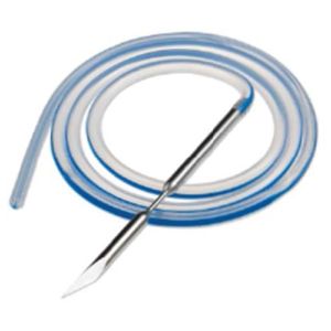 Blake Silicone Drain Round 19 FR, Full Fluted, Hubless, 2230, 10 stuks