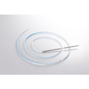 Blake Silicone Drain Round 19 FR, Fluted, Hubless, 1/4 inch Bendable Trocar, 2232, 10 stuks