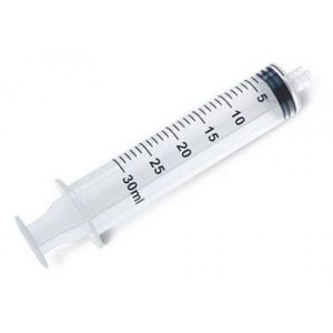 BD Plastipak 3-delige injectiespuit 30 ml Luer-Lok, 60 stuks