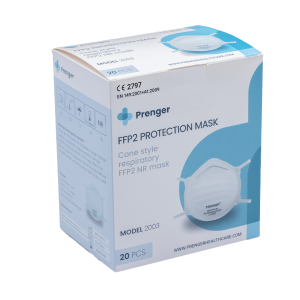 Prenger FFP2 Mondmaskers Voorgevormd, 20 stuks