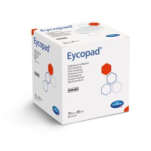 Eycopad oogkompres steriel, 70 x 85 mm, 25 stuks