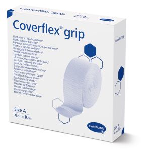 Coverflex-grip buisverband maat A 4 cm x 10 m