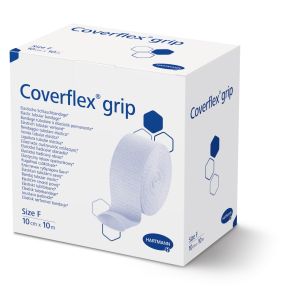 Coverflex-grip buisverband maat F 10 cm x 10 m