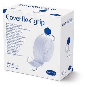 Coverflex-grip buisverband maat D 7,5 x 10 m