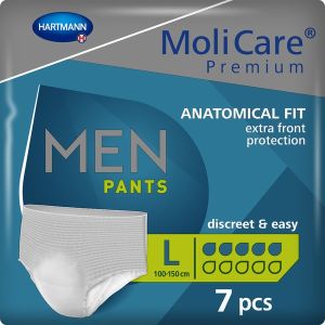MoliCare Premium MEN PANTS L, 5 druppels, 7 stuks