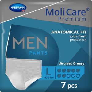 MoliCare Premium MEN PANTS L, 7 druppels, 7 stuks