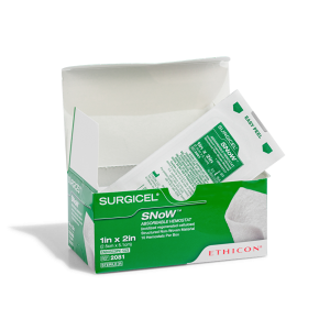 Surgicel Snow Abs 2,5 cm x 5,1 cm, 10 stuks