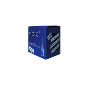 KIPIC injectienaald 27G x 42 mm, lichtgrijs, steriel Luer-Lock, 100 stuks