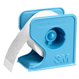 3M Micropore op dispenser 2,5 cm x 9,1 m, 12 rollen
