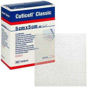 Cuticell Classic zalfgaas 5 x 5 cm, 50 stuks