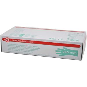 Nobaglove Nitril Ultra poedervrij S, 100 stuks