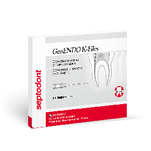 GenENDO K-Files handvijl ISO 015, lengte 31 mm, 6 stuks