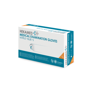 Hekamed Gloves Soft nitrile S, 100 stuks