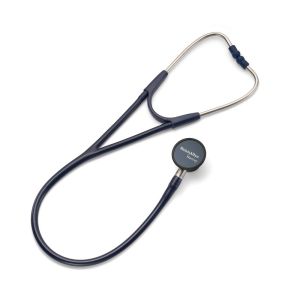 Welch Allyn Harvey Elite cardiologie-stethoscoop, marineblauw, 71 cm