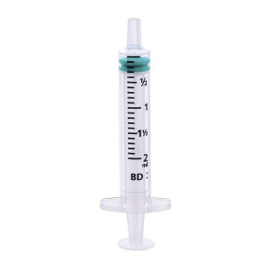 BD Emerald 3-delige spuit 2 ml, 100 stuks