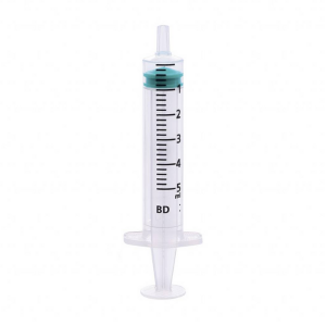 BD Emerald 3-delige spuit 5 ml, 100 stuks