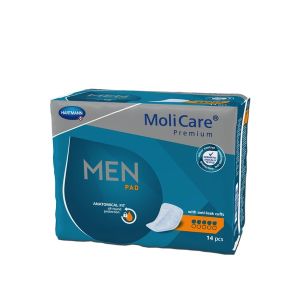 MoliCare Premium Men pad, 5 druppels, 14 stuks