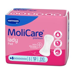 MoliCare Premium lady pad, 1.5 druppels, 12 stuks
