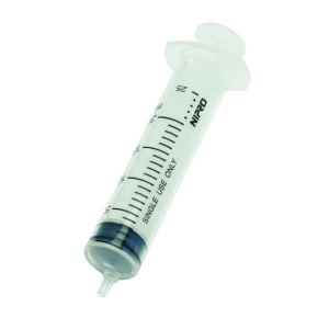 Nipro injectiespuit 2 ml 3-delig Luer Lock centrische tip, 100 stuks