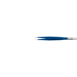 Bipolair pincet Classic, recht, punt 1 mm stomp, lengte 145 mm