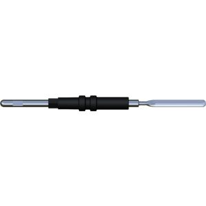 Spatelelektrode, herbruikbaar, recht, 2,3 x 19 mm, lengte 45 mm, schacht ø 2,4 mm