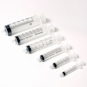 Terumo injectiespuit 2,5 ml Luer Lock, centrisch, 3-delig, 100 stuks