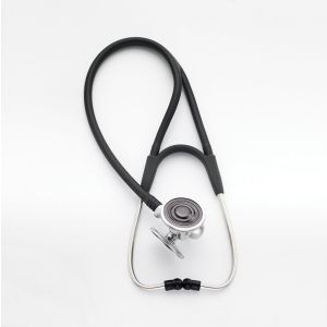 Welch Allyn Harvey DLX drievoudige-kop cardiologie-stethoscoop, bosgroen, 71 cm