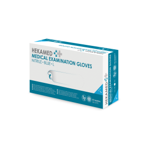 Hekamed Gloves Soft nitrile L, 100 stuks