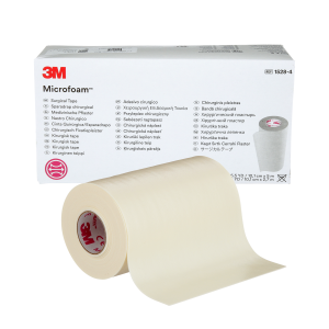 3M Microfoam Chirurgische Hechtpleister 10 cm x 5 m, 3 stuks