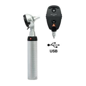 Heine BETA4 USB oplaadbaar handvat met USB-kabel en voeding (3.5V LED)