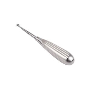 Bruns scherpe lepel (rond) # 00 - diam. 3 mm 17 cm RVS