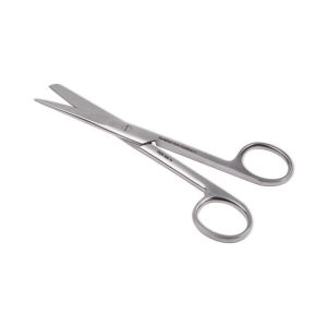 Chirurgische schaar spits/stomp 14 cm recht RVS