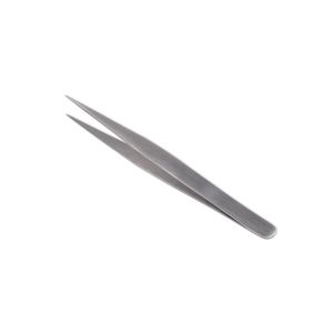 Horlogemakers pincet recht spits 11 cm RVS