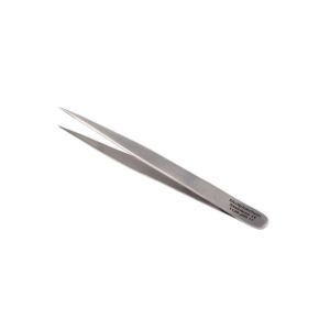 Horlogemakers pincet recht extra spits 11 cm RVS