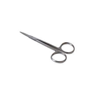 Irisschaar spits/spits 11 cm recht RVS