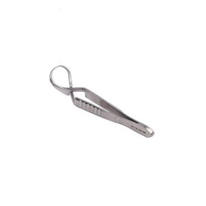 Jones doekklem 5,5 cm gebogen RVS