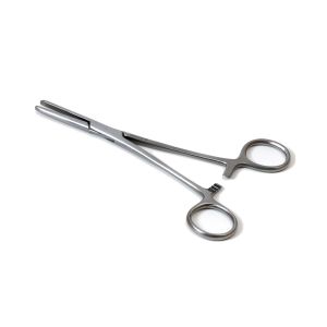Slangklem (Pean arterieklem met gladde bek) 16 cm recht RVS