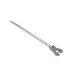 Sleufsonde tongriem 14 cm RVS