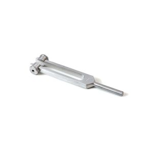 Stemvork 256 Hz, 17 cm aluminium met dempers