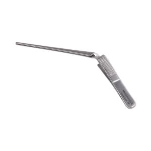 Wilde oorpincet kruismodel 13 cm gebogen RVS