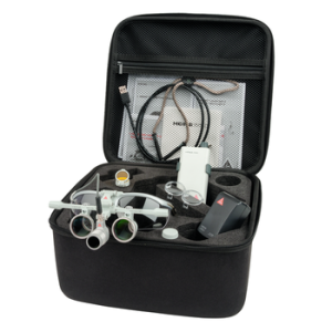 Heine LoupeLight2 set met HR 2.5x loep (werkafstand 420mm)