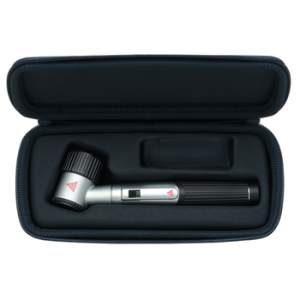 Heine mini 3000 LED Dermatoscoop Set met contactplaat met schaal 2.5V LED