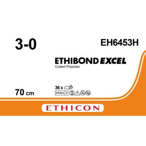 Ethibond Excel groen 3-0, EH6453H, 36 stuks