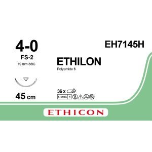 Ethilon zwart 4-0, FS-2 naald, EH7145H, 36 stuks