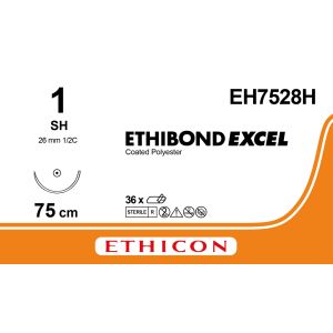 Ethibond Excel groen 1, SH naald, EH7528H, 36 stuks