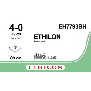 Ethilon zwart 4-0, FS-2S naald, EH7793BH, 36 stuks