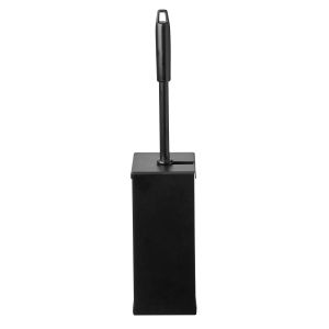 Quartz Black Toiletborstelhouder RVS