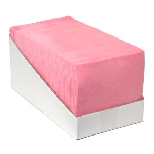 Sopdoek vouw in dispenserdoos, roze 